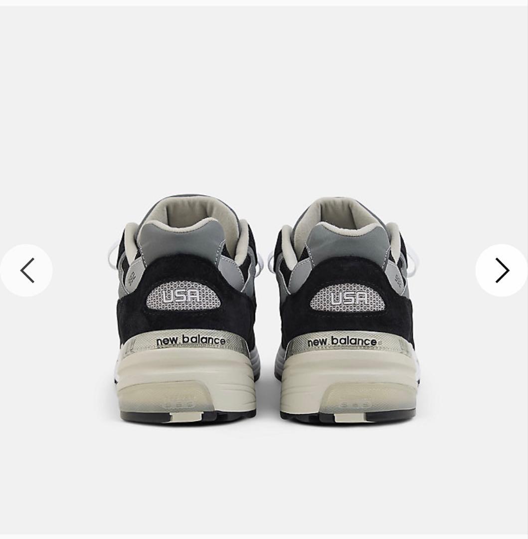 【ヒー様】新品！New Balance 992BK Made in USA