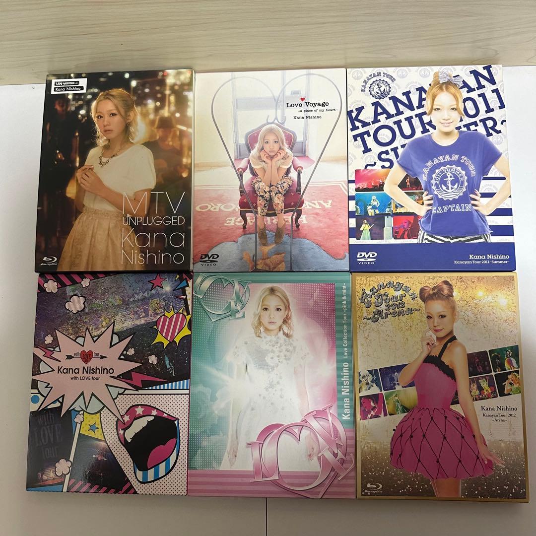 西野カナ ライブ DVD BluRay 計10点 全部 セット