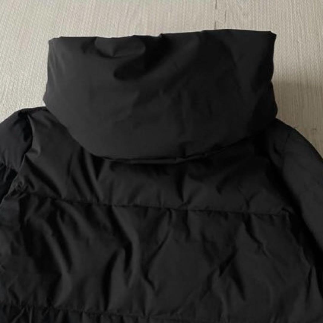 シップスships ショールカラーミディダウン　ダウンジャケット　ブラックS