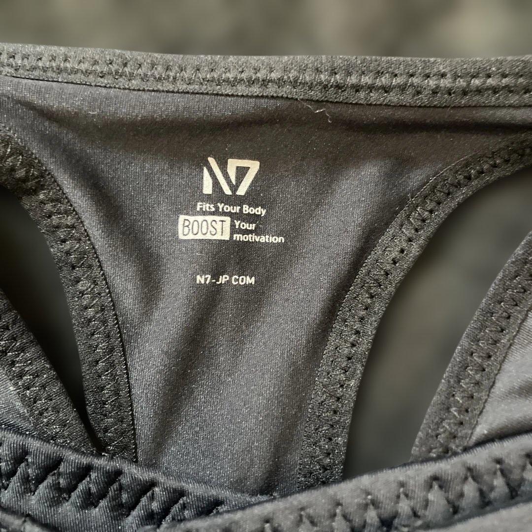 N7 スポーツブラ BLACK