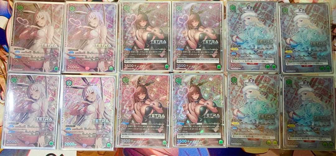 ユニオン アリーナ NIKKE テトラライン デッキ パラレル ノワール ブラン