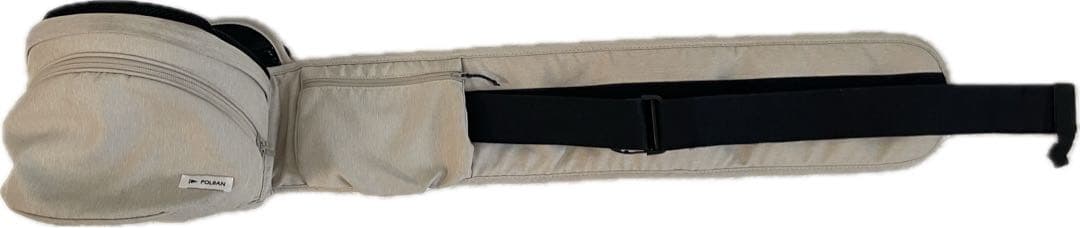 【美品】POLBAN ヒップシート ベージュ　シングルショルダーベルト　セット