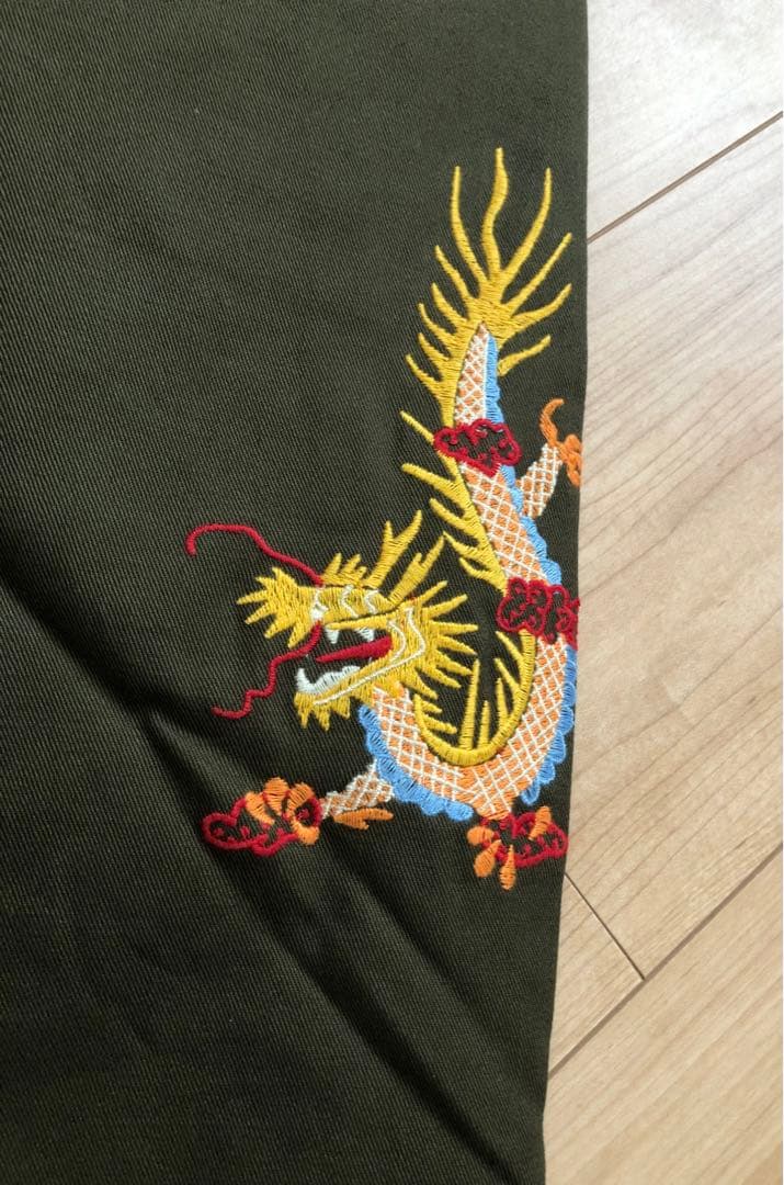 未使用タグ付！HOUSTON ベトナムジャケット TIGER／ベトジャン 虎