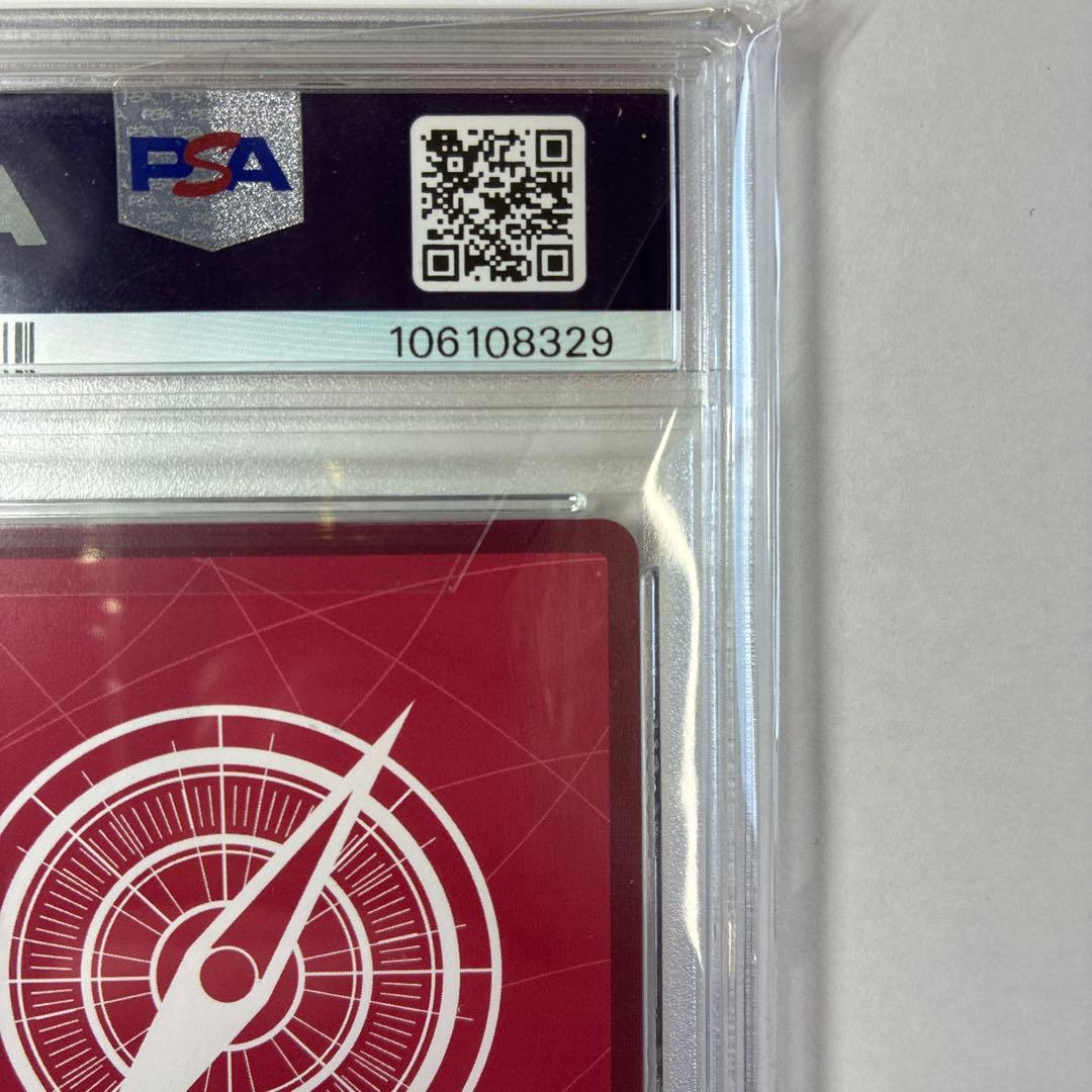 PSA10シャーロット・プリン 金枠コンパスL リーダーパラレルOP08-058