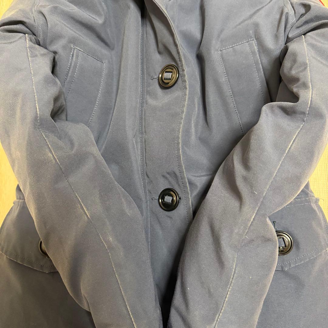 カナダグース　ダウンジャケット　パーカー　ファー　レディース　XS