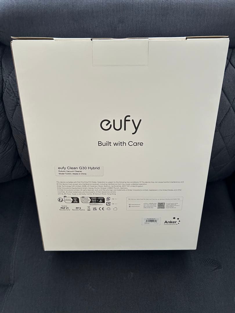 Anker eufy Clean G30 Hybrid ロボット掃除機