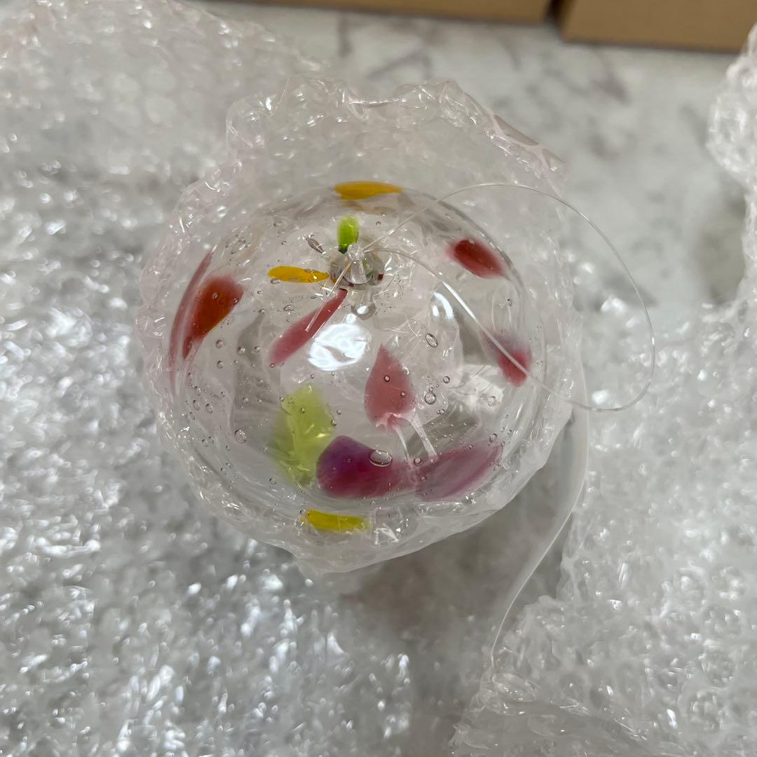 2点セット　クラゲ風鈴　くらげ風鈴　タクグラス　カラフル　京都水族館　風鈴