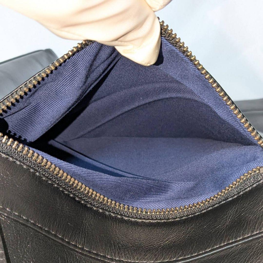 HALEINE アレンヌ トートバッグ ビジネストート オールレザー ブラック