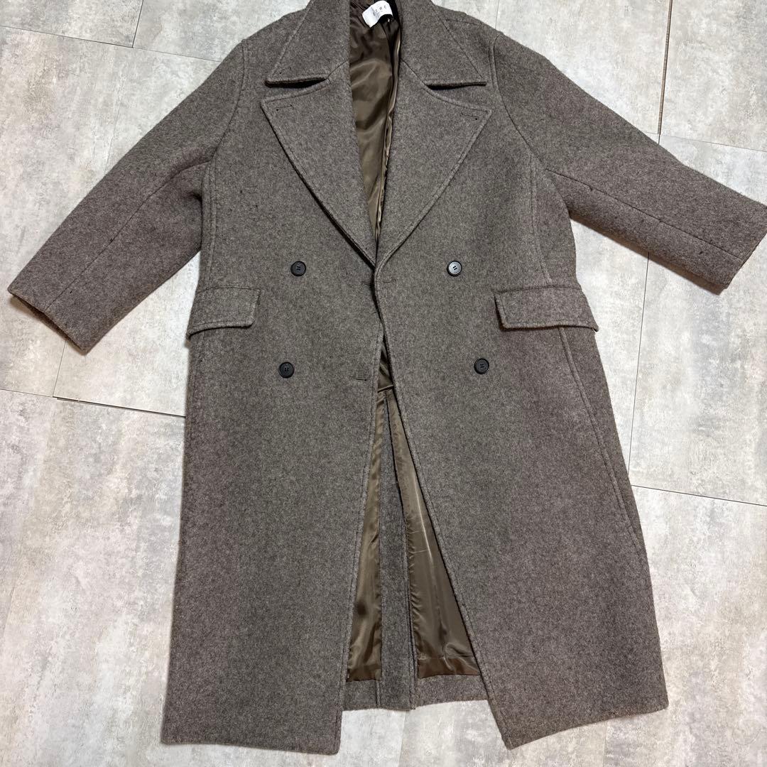 ＊値下げ＊ETRE TOKYOダブルブレスト　ウールコートS