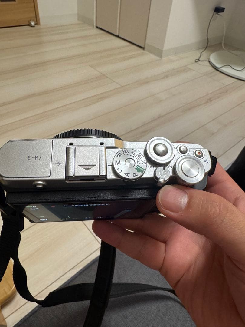 バッグ無し。 PEN EP-7 ミラーレスカメラ ショット1239