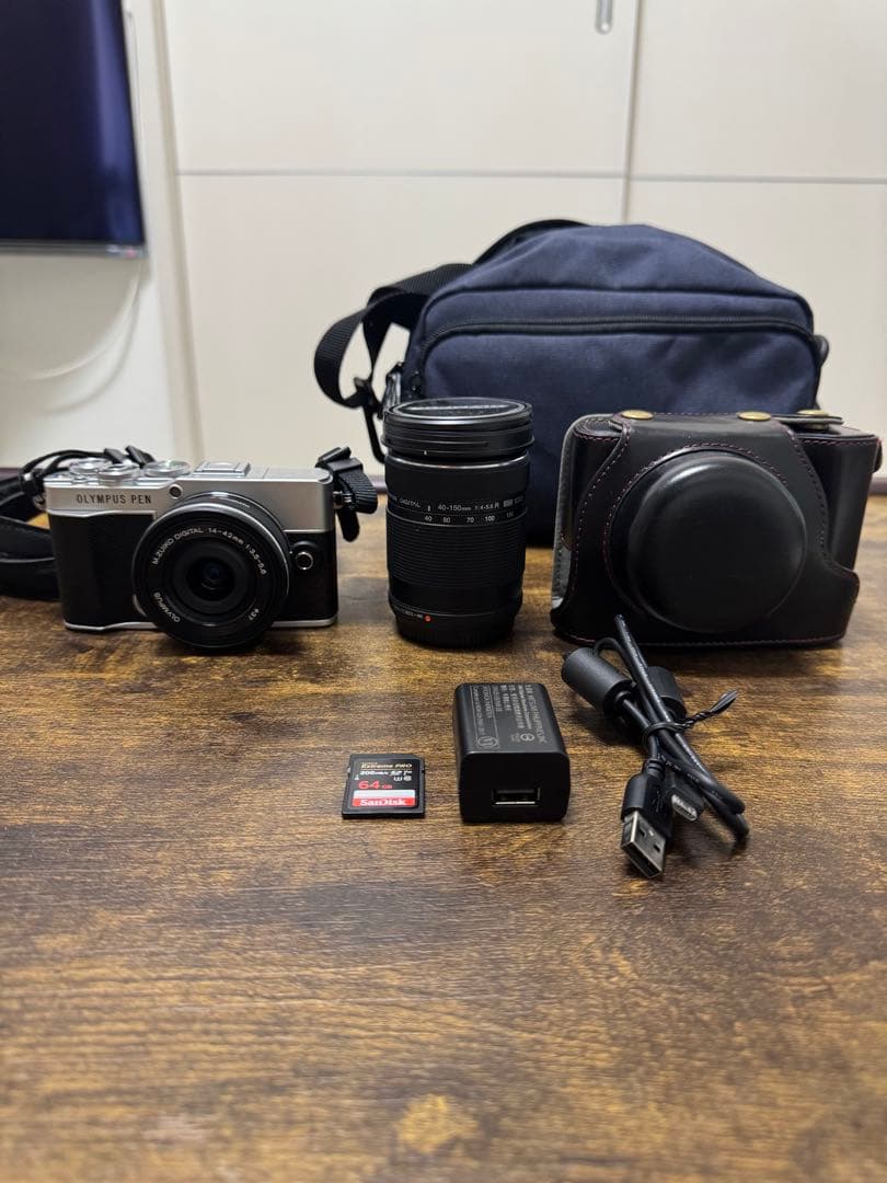 バッグ無し。 PEN EP-7 ミラーレスカメラ ショット1239