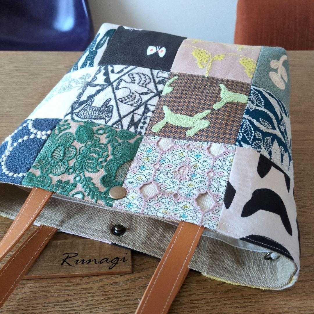 パッチワークハンドバッグ＊ミナペルホネン