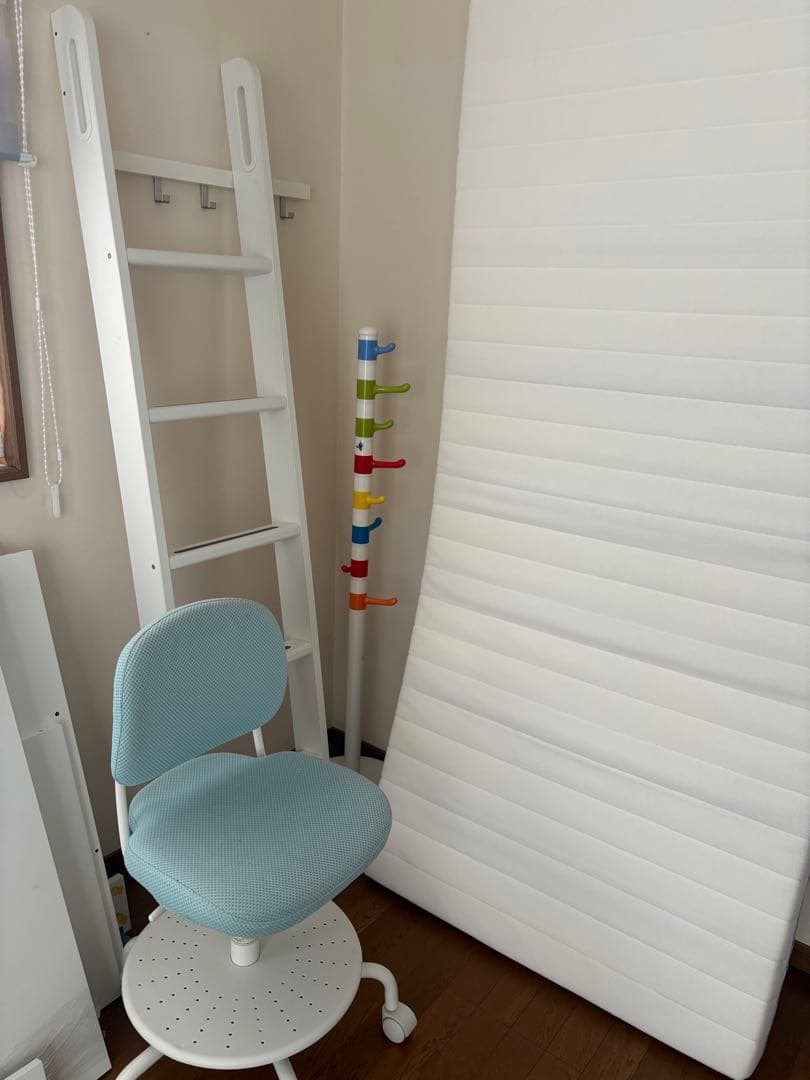 IKEA ロフトベッド　スモースタード　ホワイト一式直接引取限定