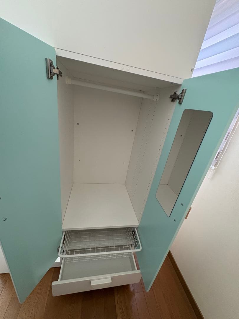 IKEA ロフトベッド　スモースタード　ホワイト一式直接引取限定