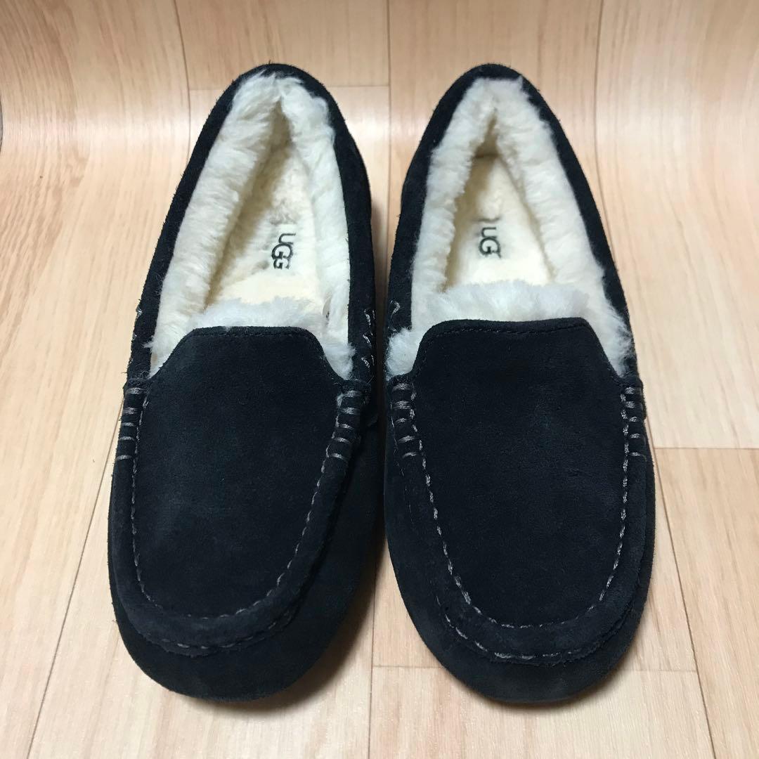 UGG ANSLEY モカシン ブラック 25㎝