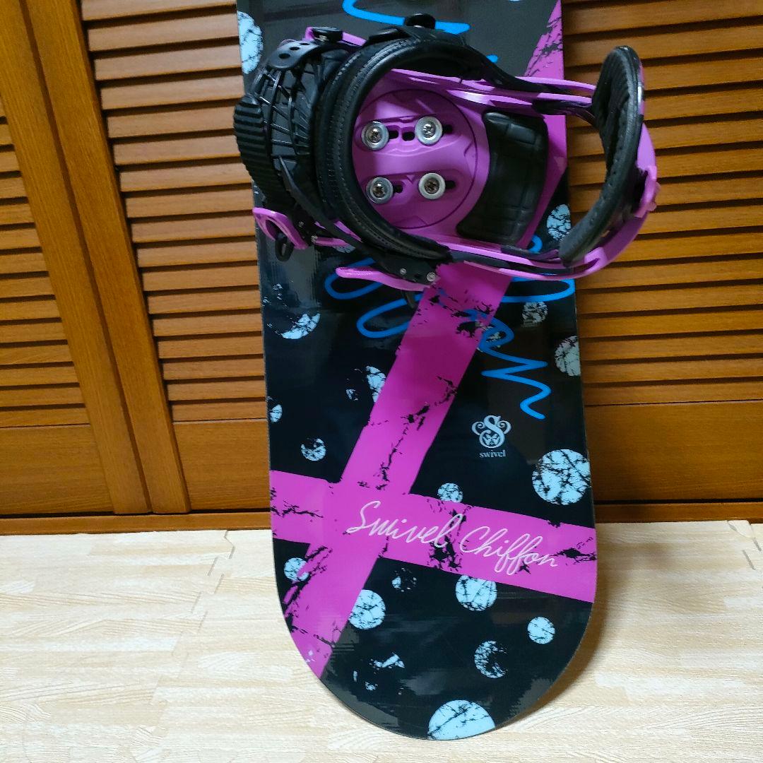 【初心者オススメ】Swivel Chiffon スノーボードレディース2点セット