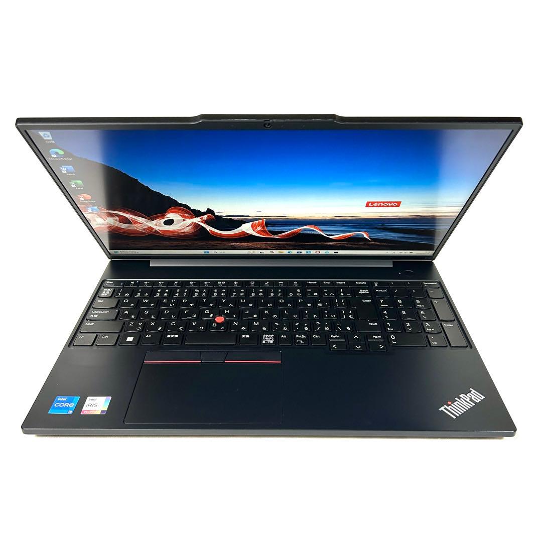 美品 ThinkPad E16 Gen1 16GB バッテリー超良好 オフィス
