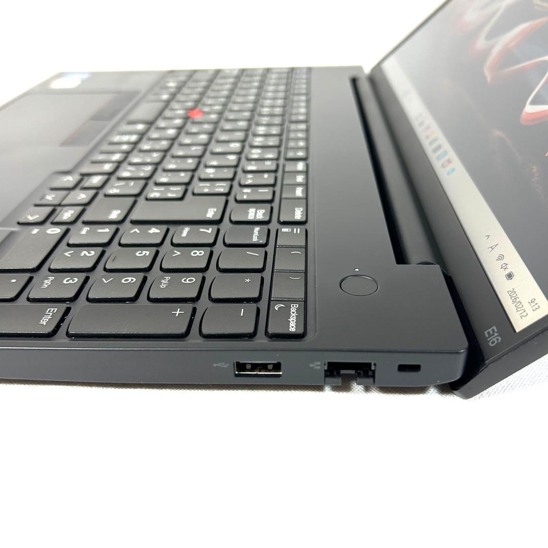美品 ThinkPad E16 Gen1 16GB バッテリー超良好 オフィス