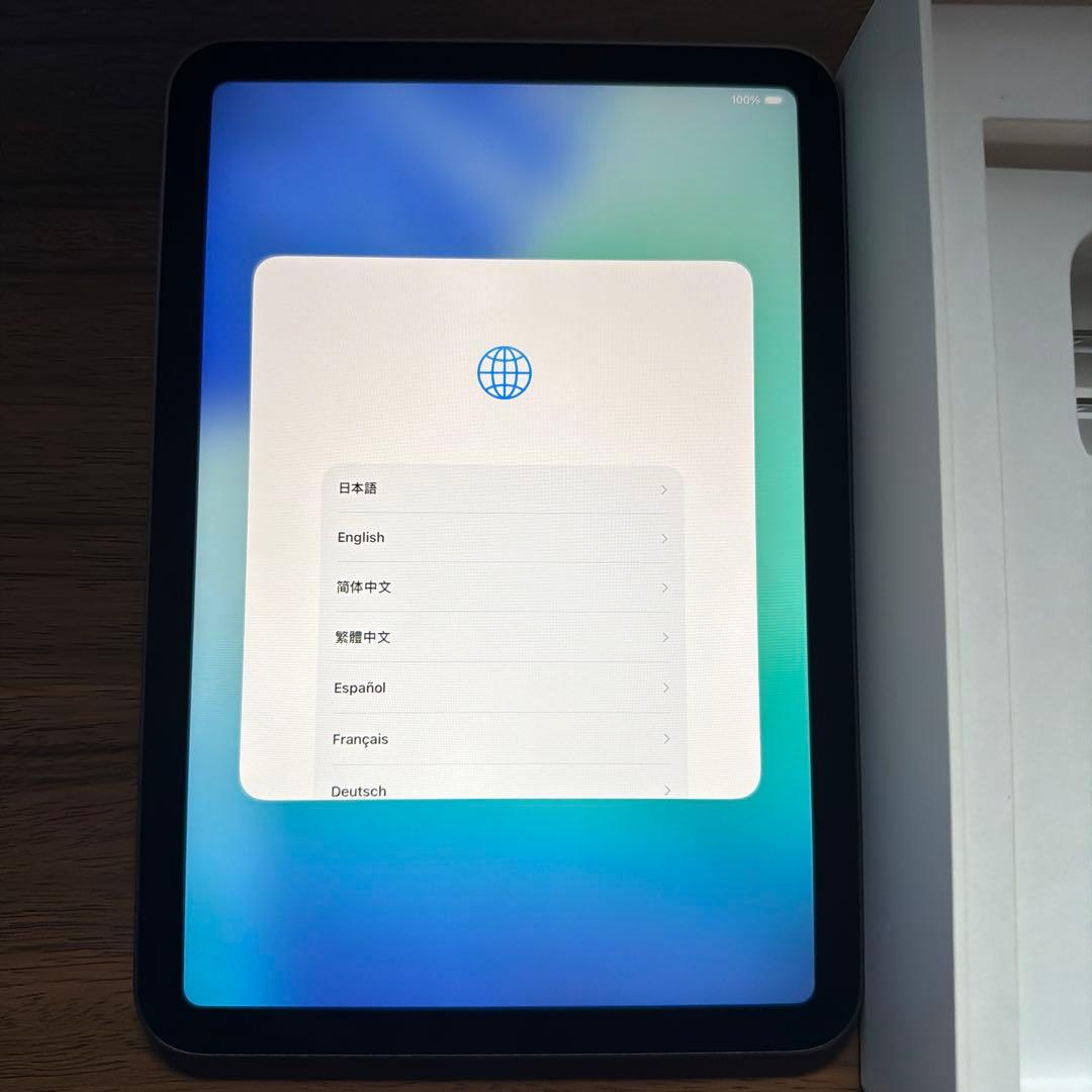 iPad mini 第6世代 wifi 64GB スペースグレー カバー付き