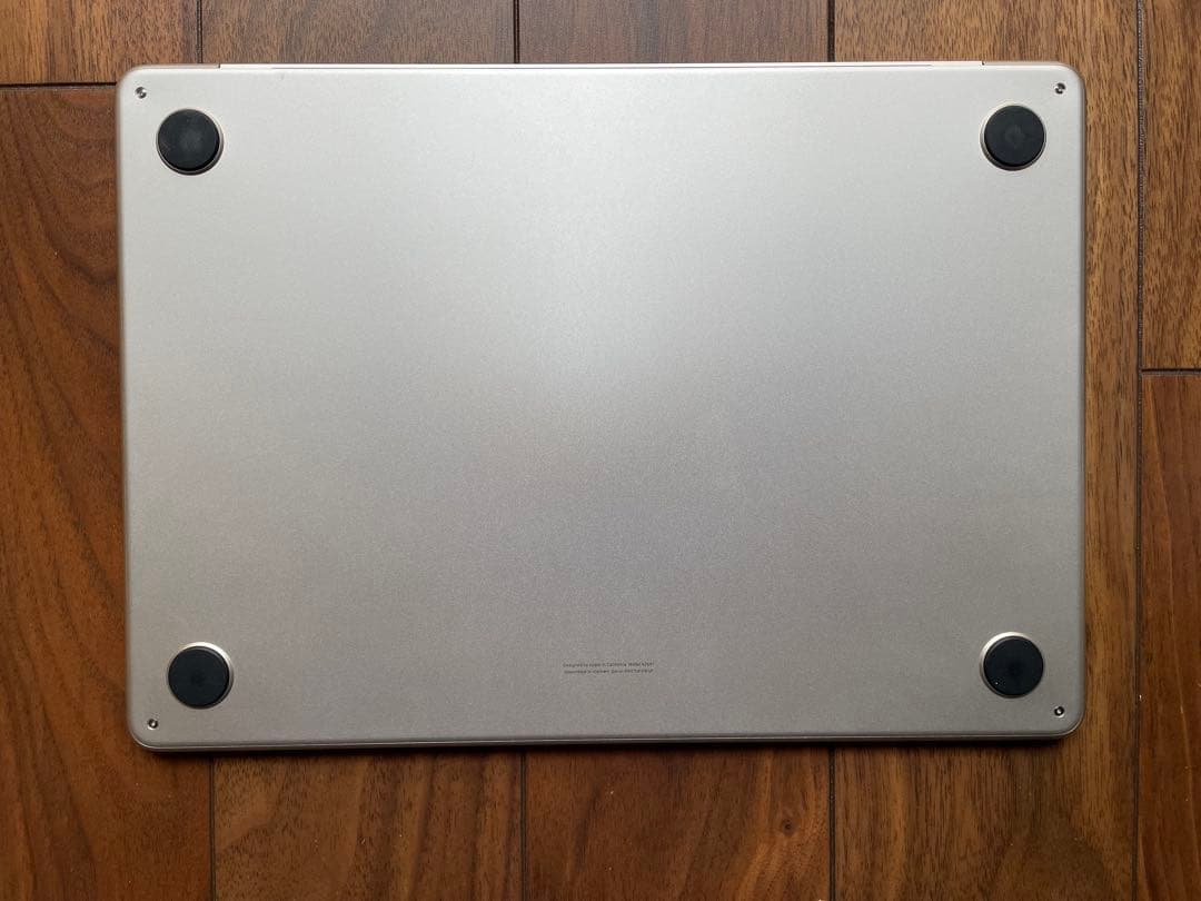 MacBook Air M2 13インチ　 スターライト　充放電8回