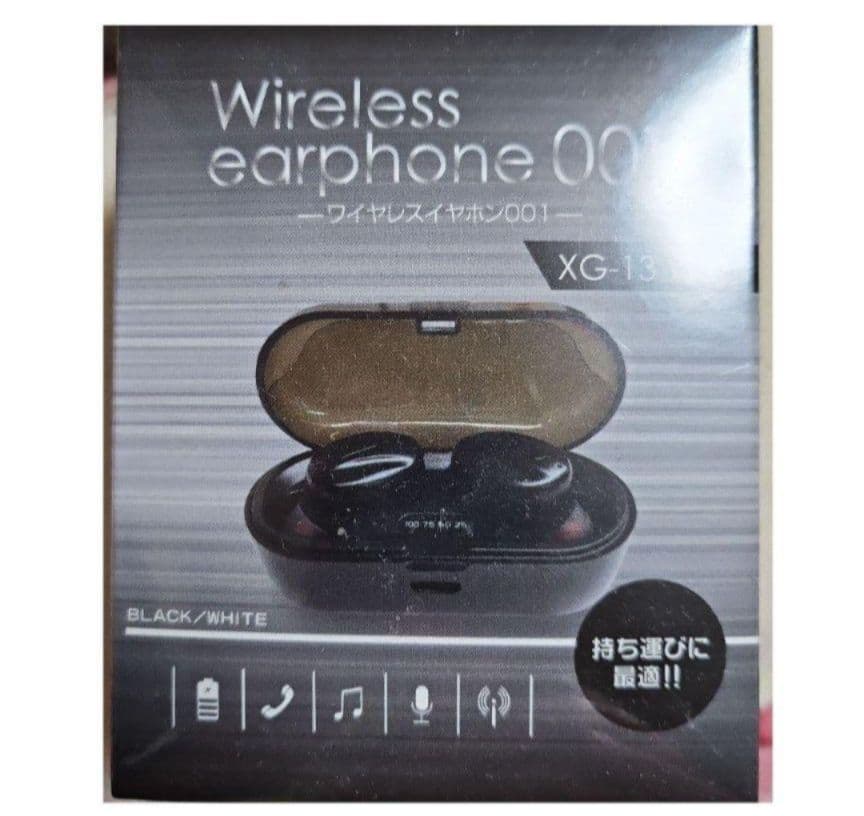 ジャグラー　ワイヤレスイヤホン　Bluetooth５.０　ポケットサイズ　ピンク