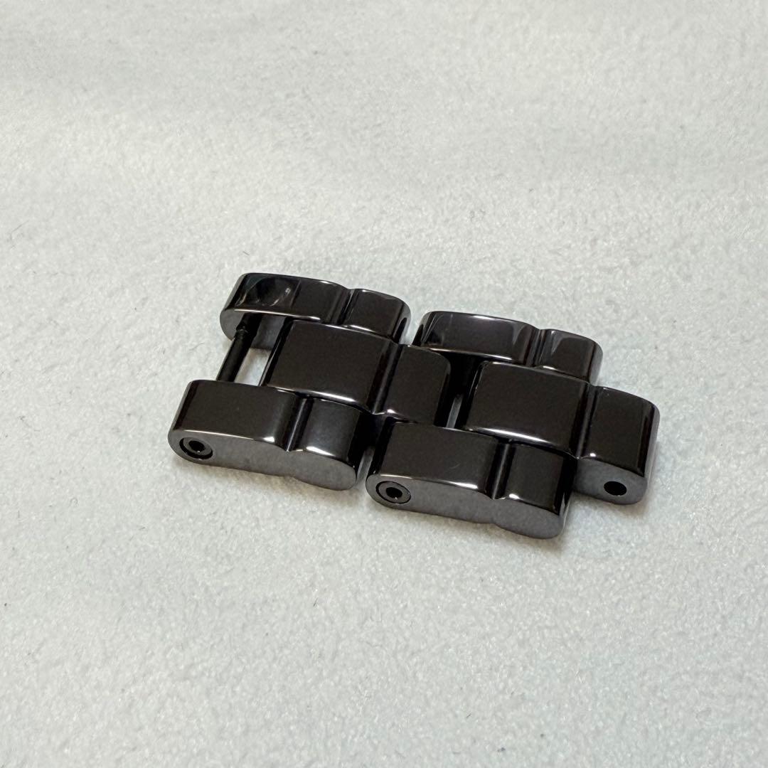 未使用品　シャネル　J12 時計　2コマ　ブラック