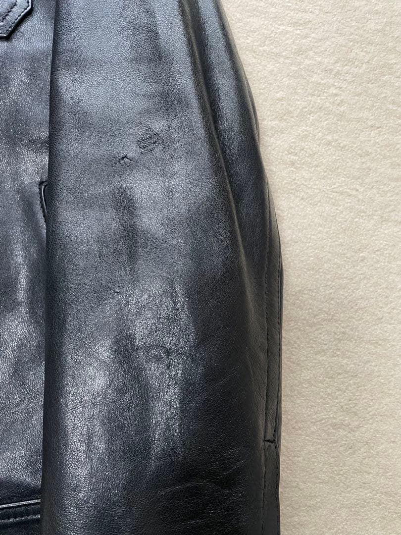 断捨離中さま　BANANA REPUBLIC バナナリ　レザージャケット