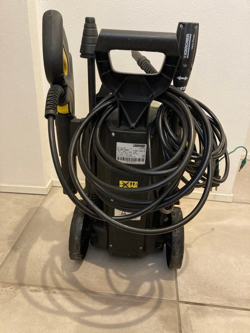 KARCHER 高圧洗浄機 K 2 900 silent 本体　付属品