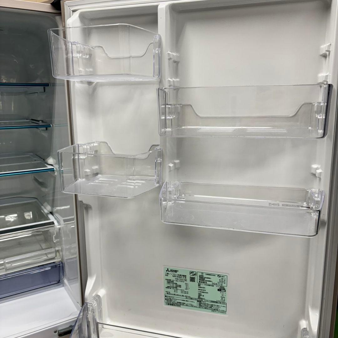 522 三菱 大型冷蔵庫 400L強 小型 家庭用 自動製氷 右開き 5ドア