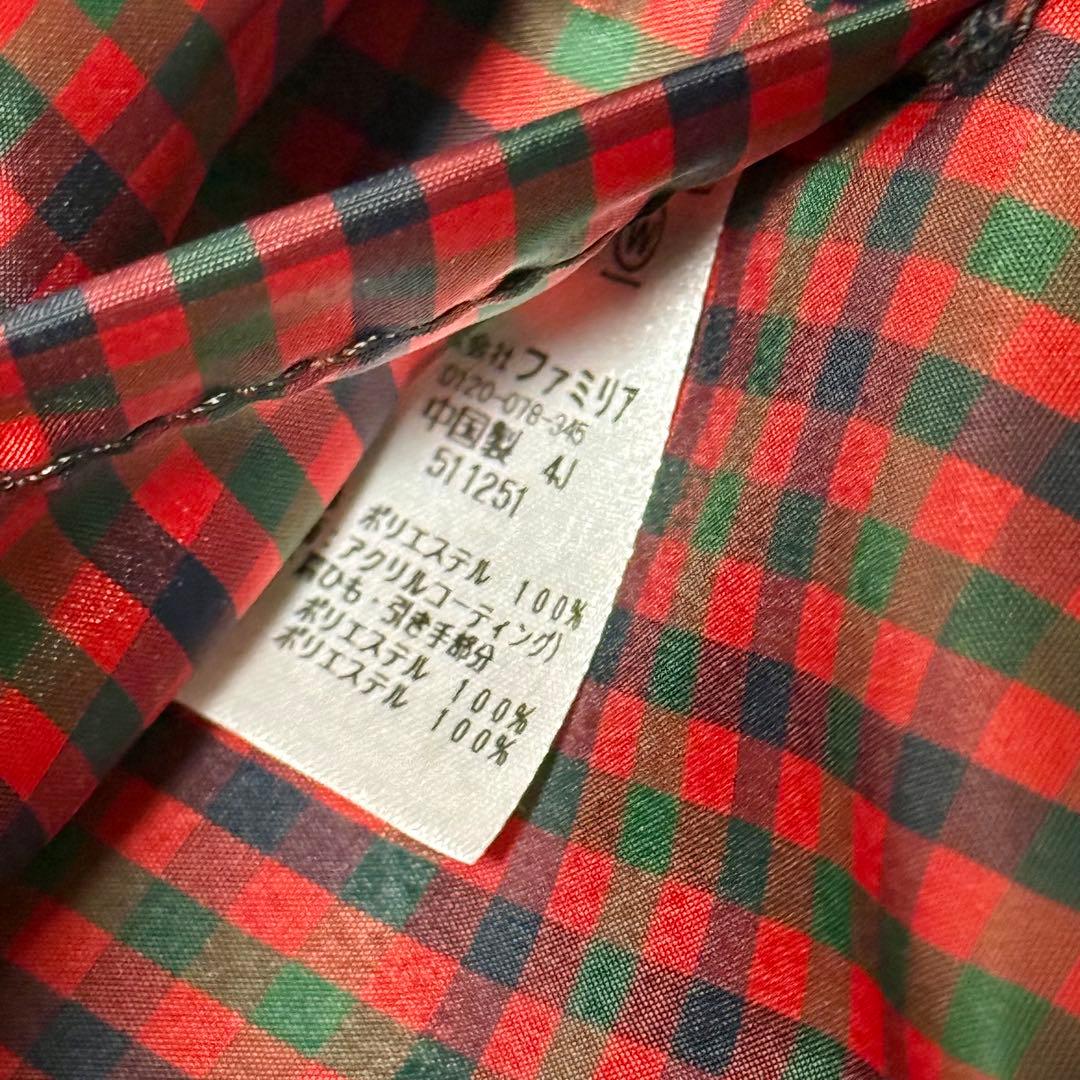 【完売品】ファミリア familiar ボディバッグ 赤系 レア