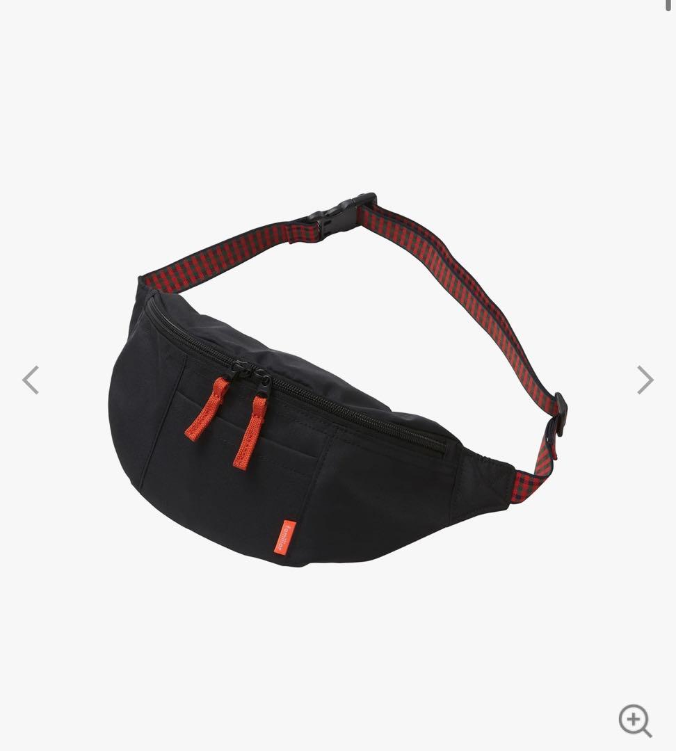 【完売品】ファミリア familiar ボディバッグ 赤系 レア