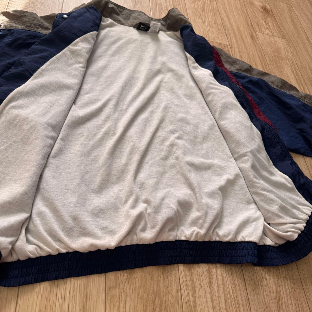 K*E様 NIKE AIR 90s 刺繍ロゴ ナイロンジャケット L