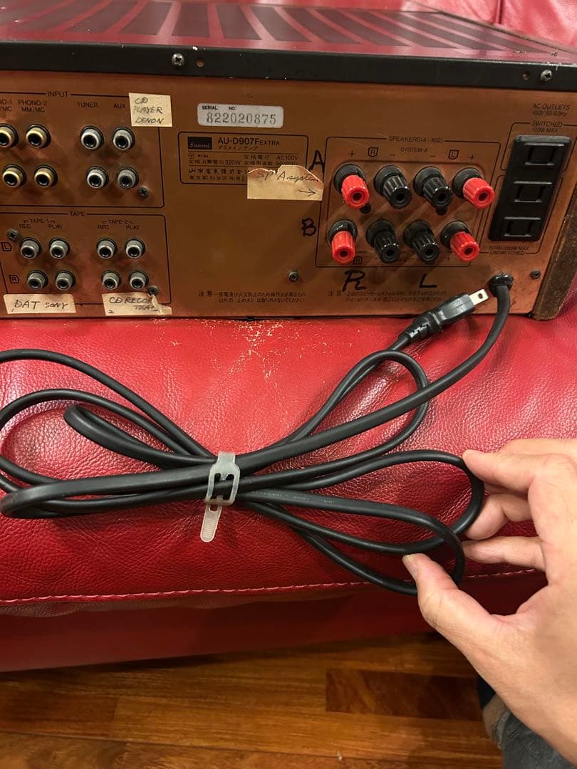 ラスト出品‼️サンスイ プリメインアンプ AU-D907F EXTRA