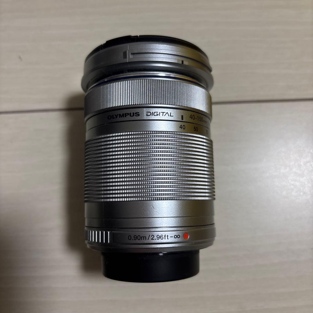 OLYMPUS 望遠ズームレンズ40-150mm F4.0-5.6 R シルバー
