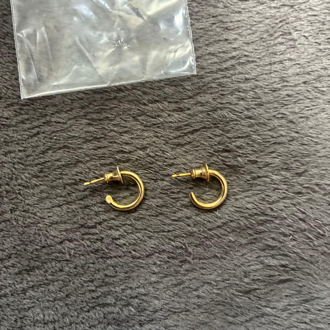 キャリアリング　101 ゴールド　金