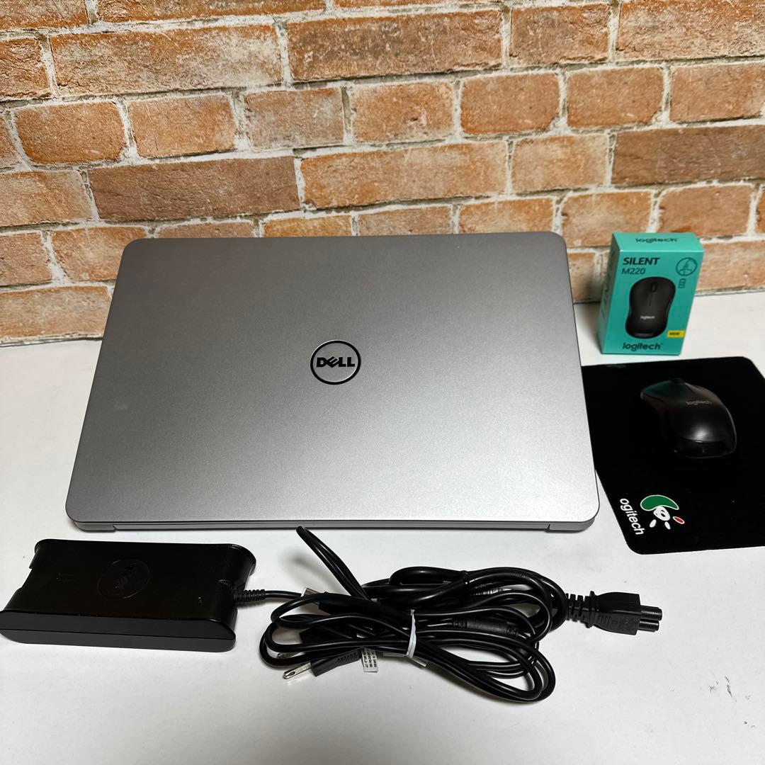 DellノートPC Corei5 SSD メモリ12GB Win11オフィス付き