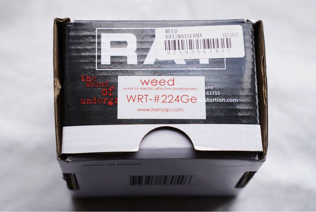 ギター weed RAT mod / 2way Germa Proco Pro-co