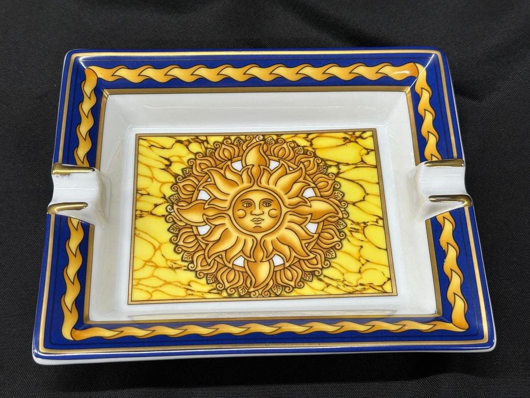 【USED美品】HERMES エルメス　太陽　灰皿　アッシュトレイ　トレイ　器