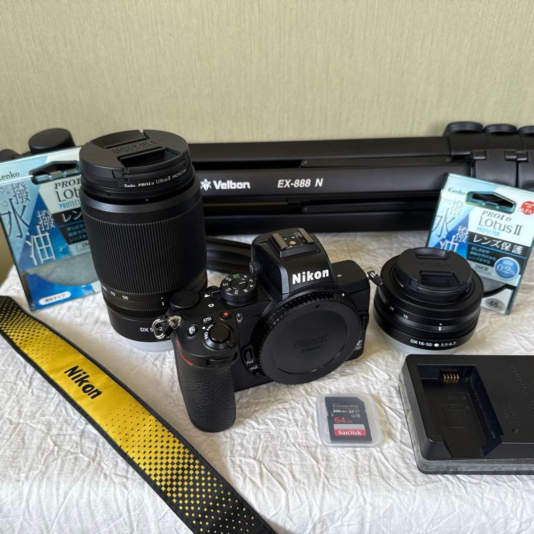 ⭐︎早い者勝ち⭐︎【最終値下】NIKON Z50 ダブルレンズキット　おまけ付き