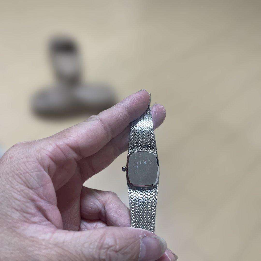 ROLEX Celini 黒文字盤 メッシュバンド