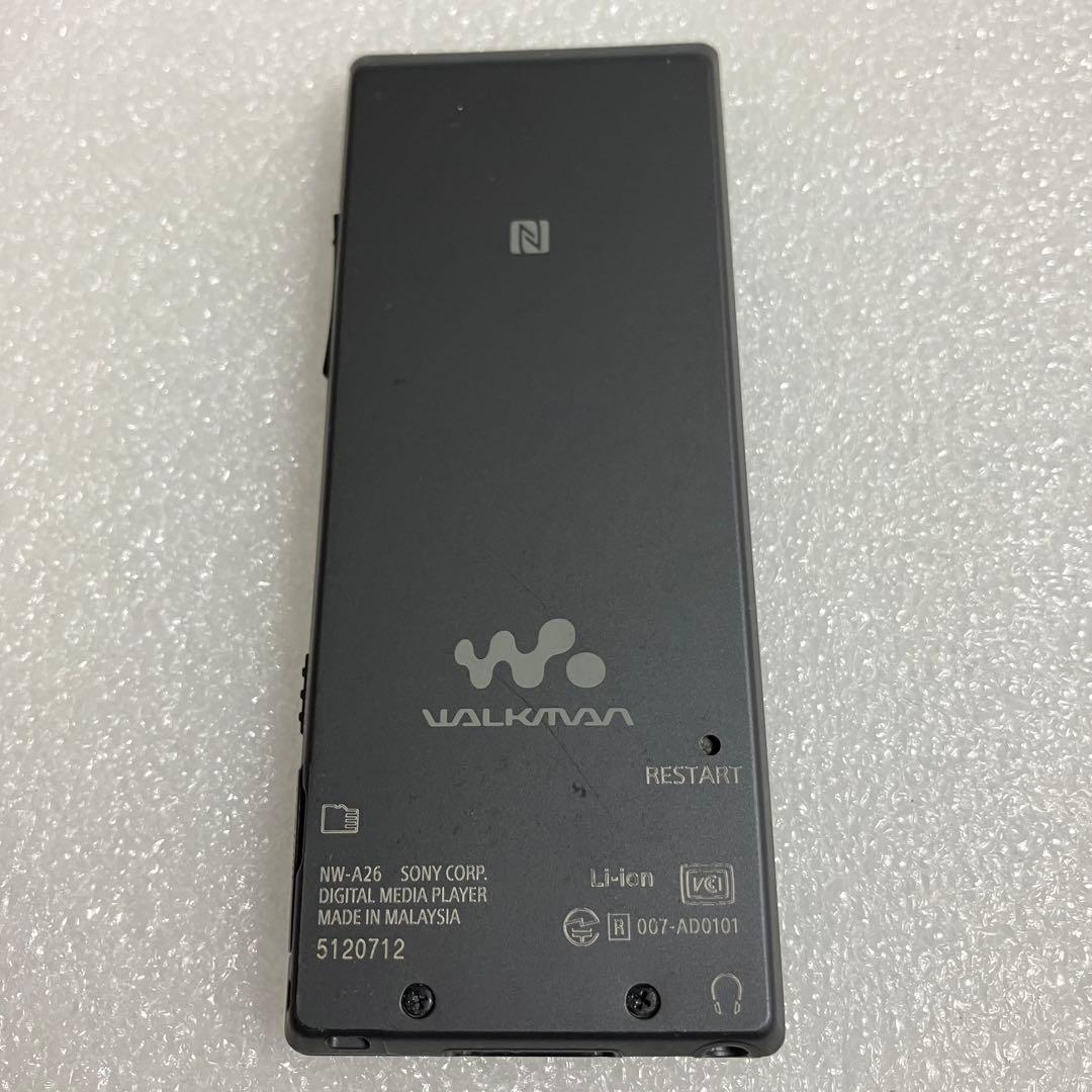 【バッテリ良好】ソニー　ウォークマン　NW-A26 32GB チャコールブラック