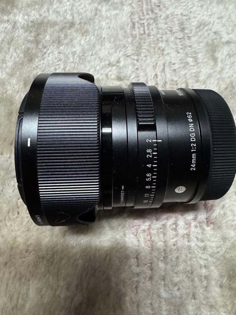 SIGMA 24mm F2 DG DN レンズ Lマウント（新品同様）