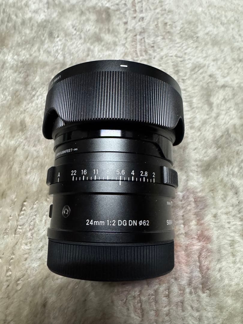 SIGMA 24mm F2 DG DN レンズ Lマウント（新品同様）