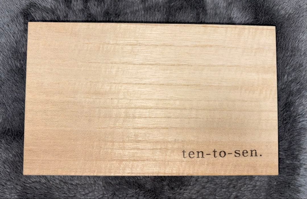 ten-to-sen. バーガンディ レザー 長財布
