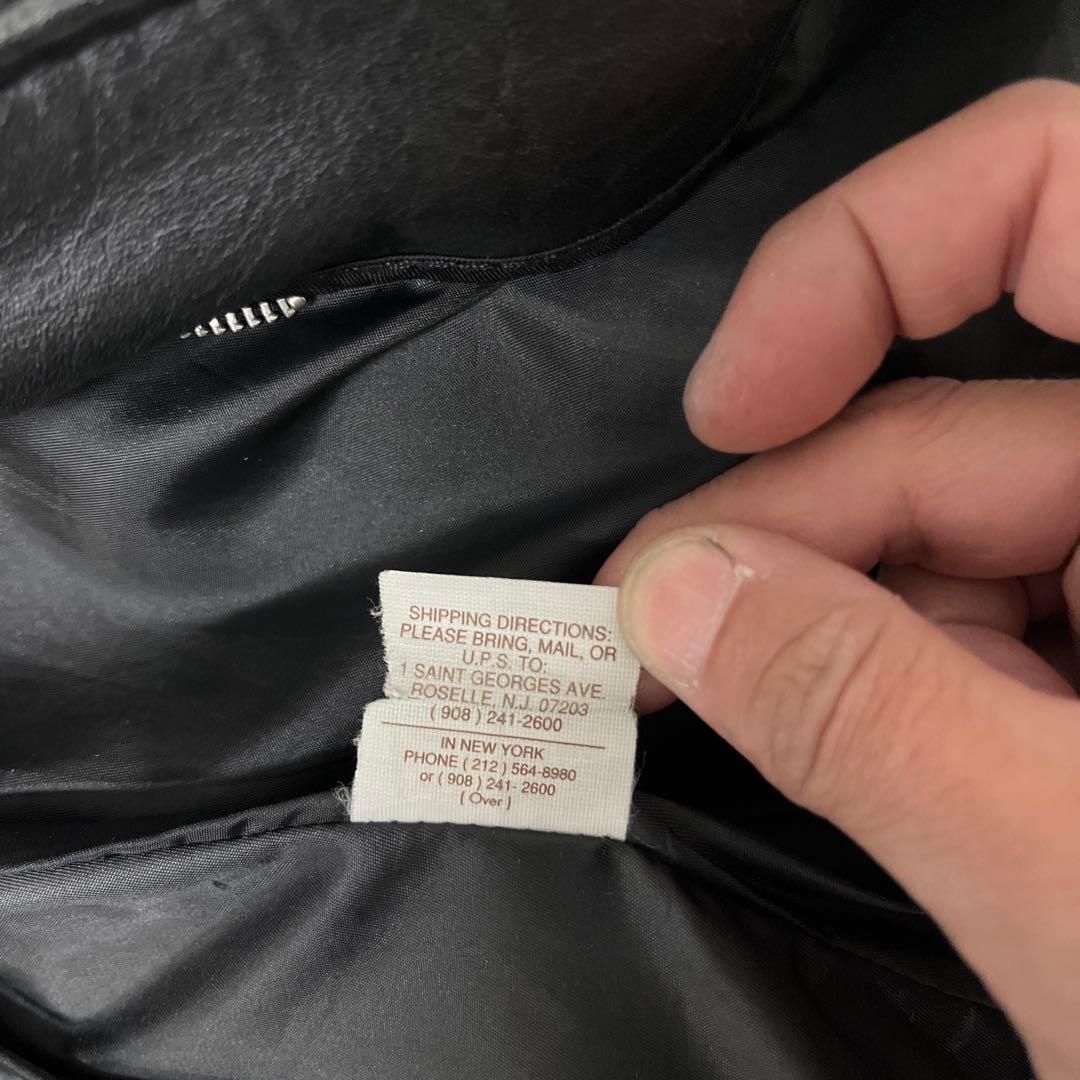 値下げ ショット schott 641 USA レザー シングル ライダースJK