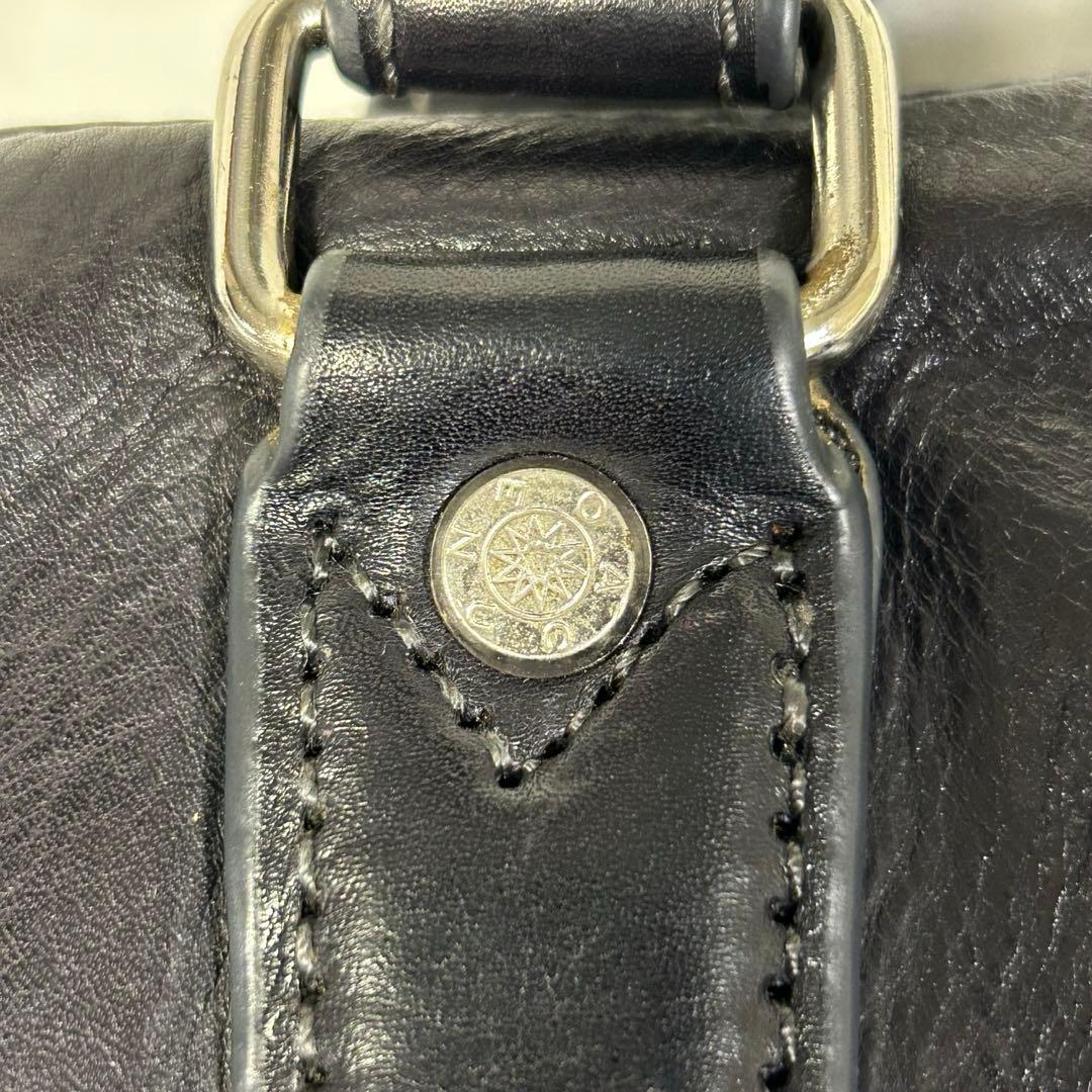 【希少】ACUNEO アクネオ ビジネスバッグ 2層式 2wayオールレザー 黒