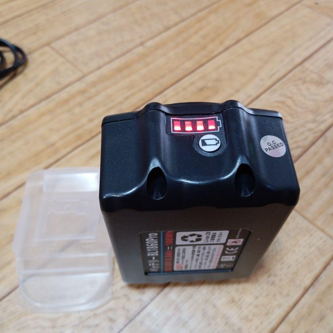 マキタ18V充電式クリーナーCL180FDバッテリー、充電器付