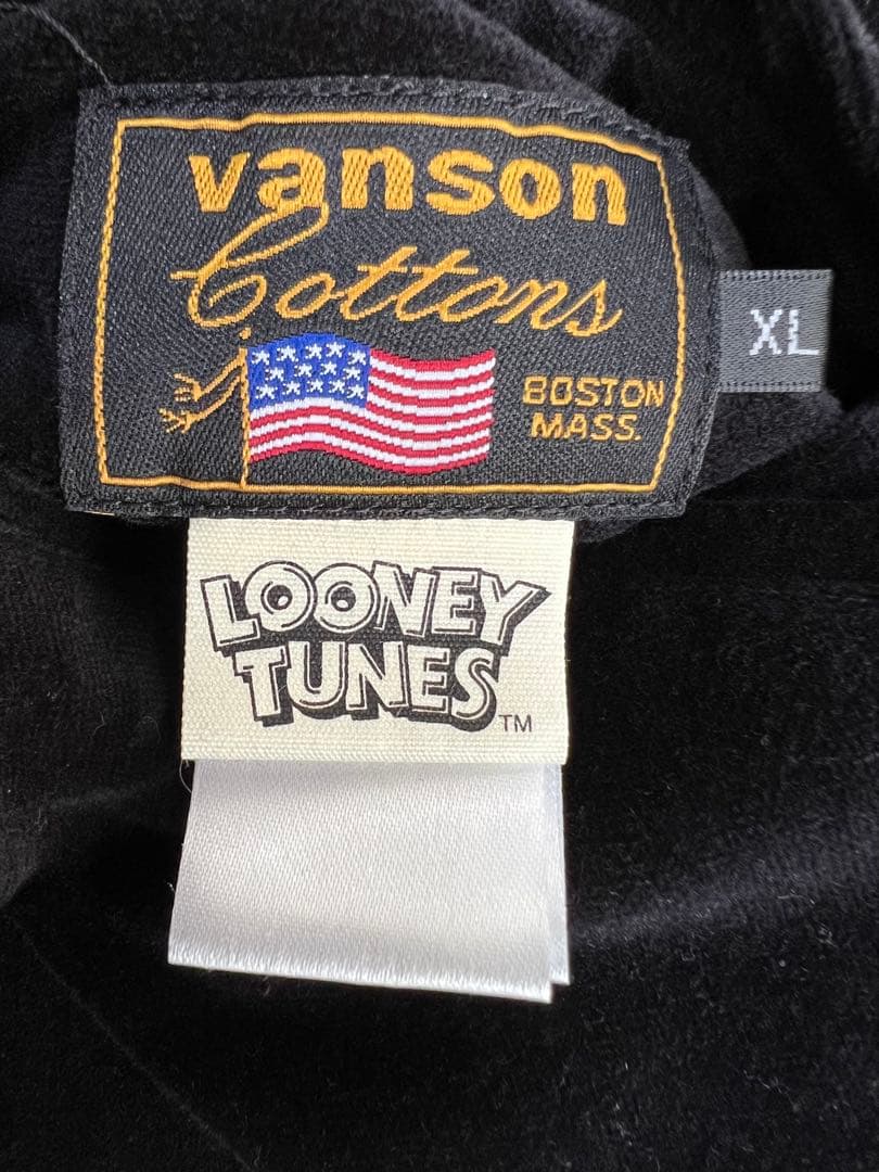 XL VANSON×LOONEY TUNES スカジャン トゥイティー マービン
