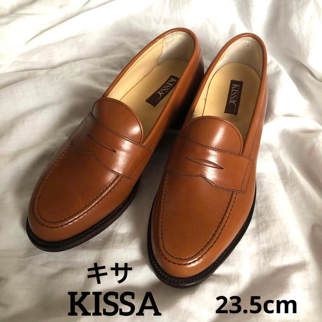 KISSA キサ　高田喜左　本革　レザー ローファー
