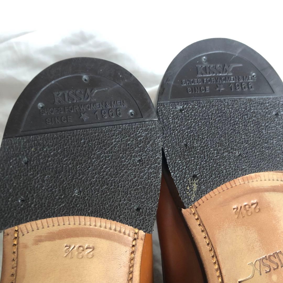 KISSA キサ　高田喜左　本革　レザー ローファー